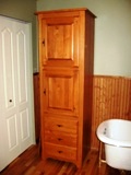 armoire de rangement salle de toilette