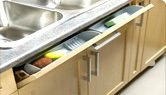 tiroirs SOS pour armoires de cuisine sous lévier  de cuisine